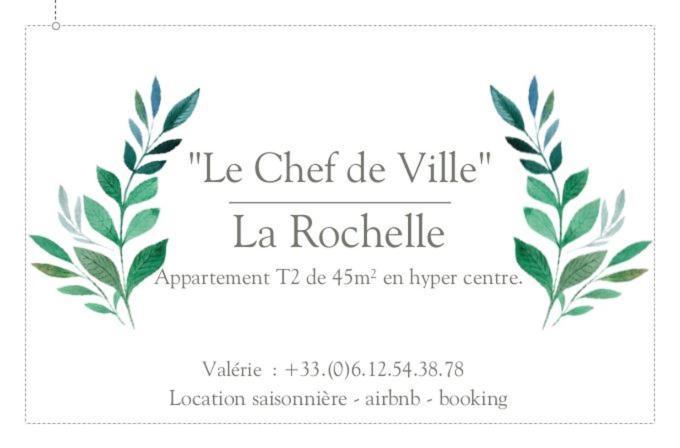 Superbe Duplex De 70M2 Avec 2 Chambres En Hyper Centre Au Calme Sur Cour Classe 3 Etoiles Avec Parking En Option La Rochelle  Kültér fotó